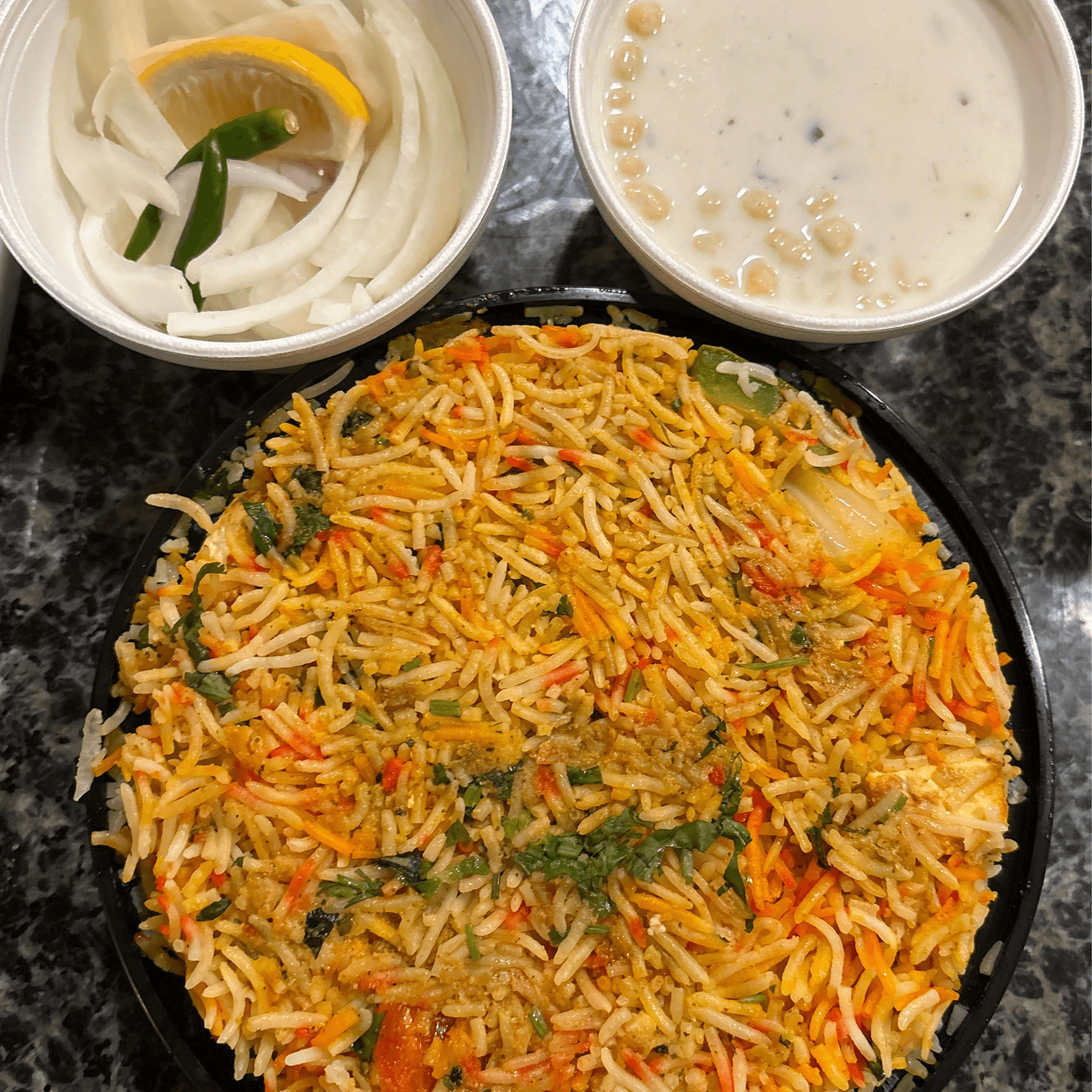 Paneer Tikka Biryani