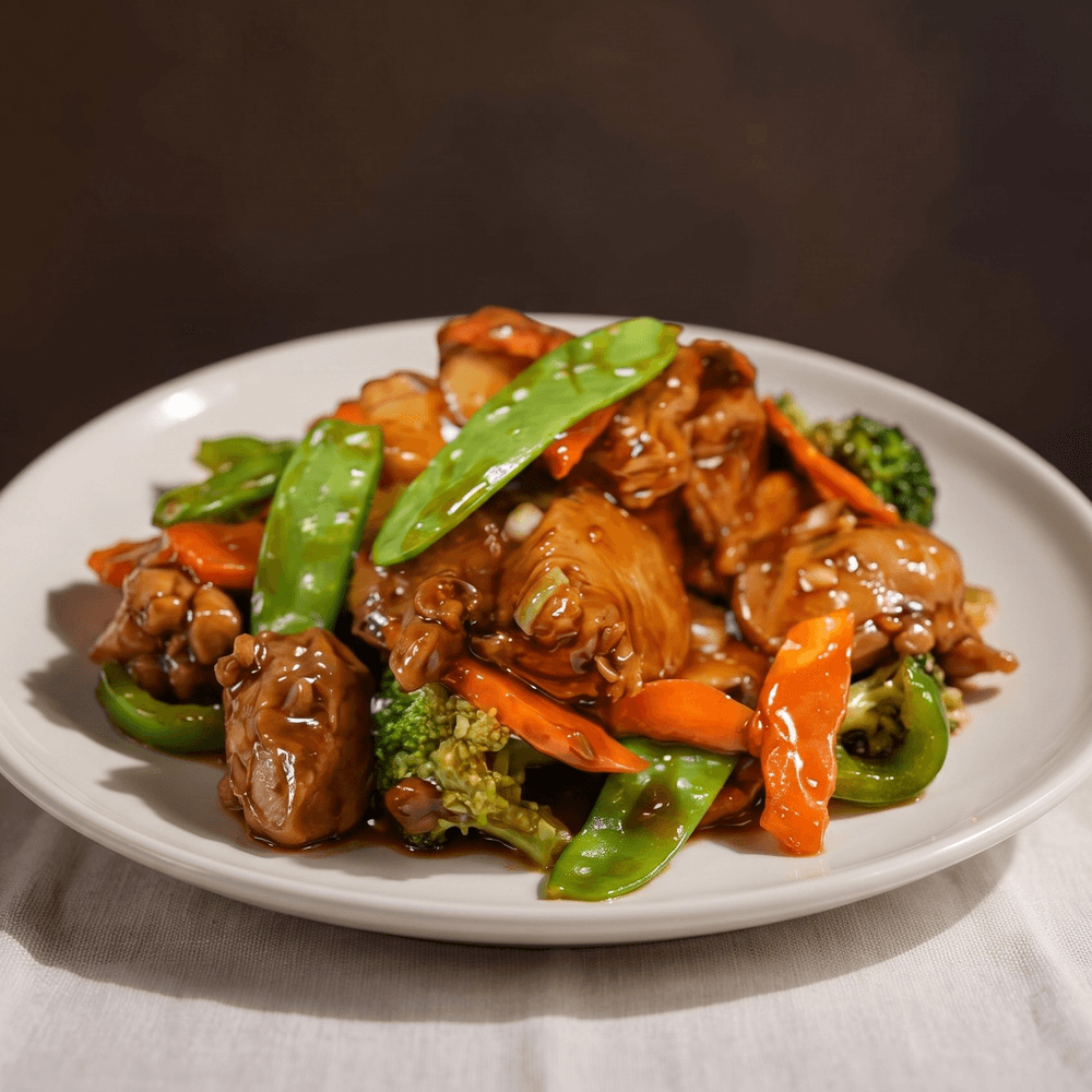 Mock Duck Vegetables