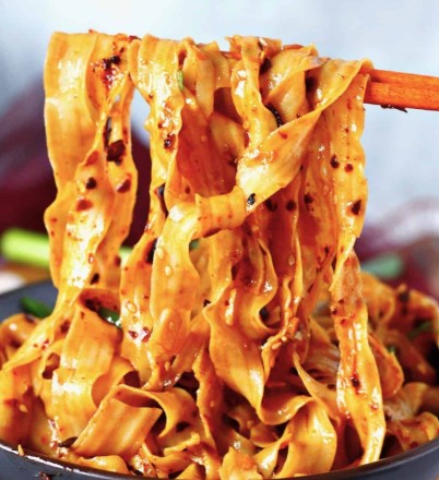 Knife Cut Chili Oil Noodles
