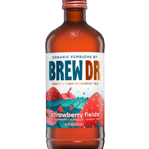 Kombucha Strawberry Fields