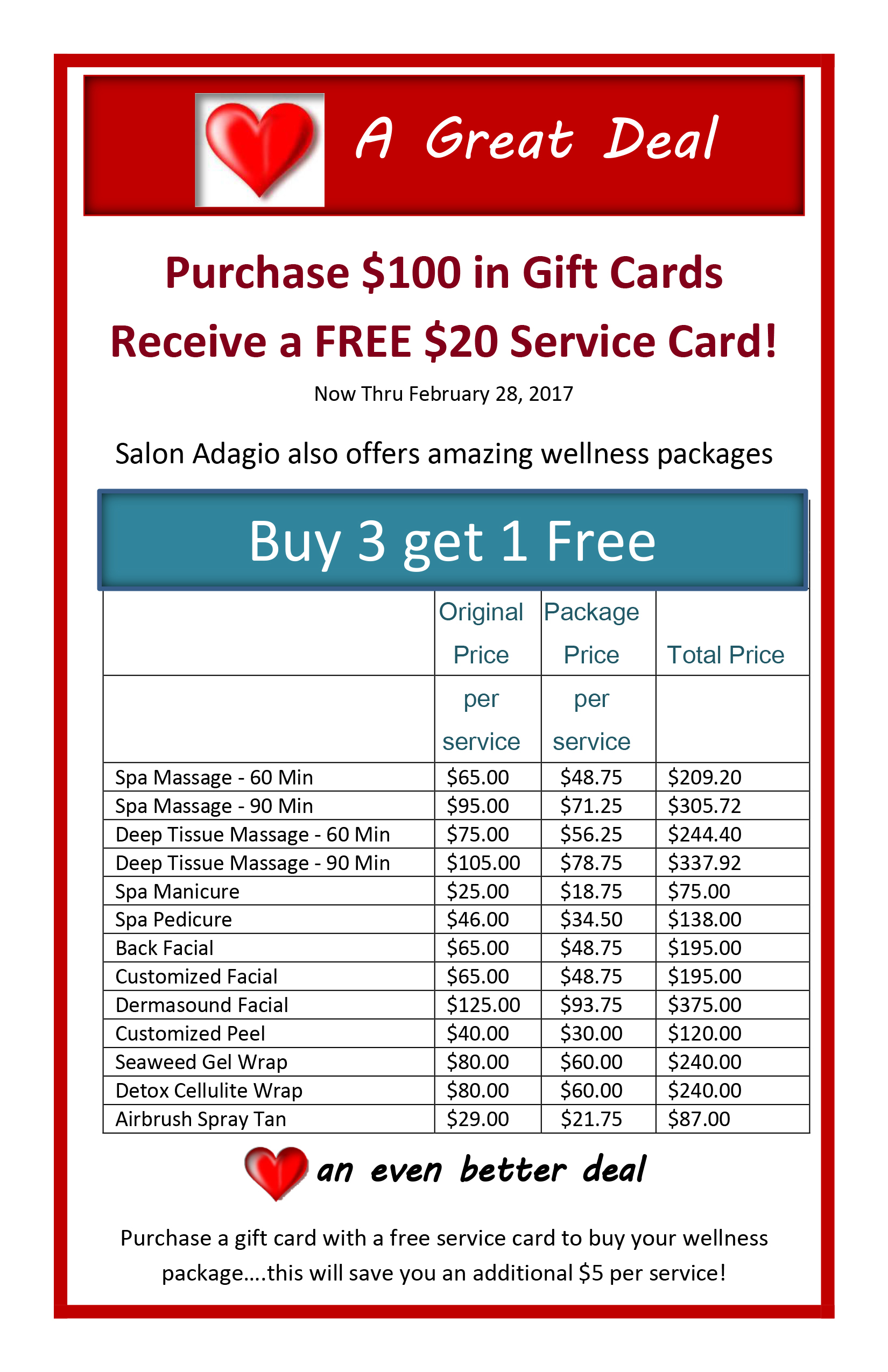 Salon adagio coupons