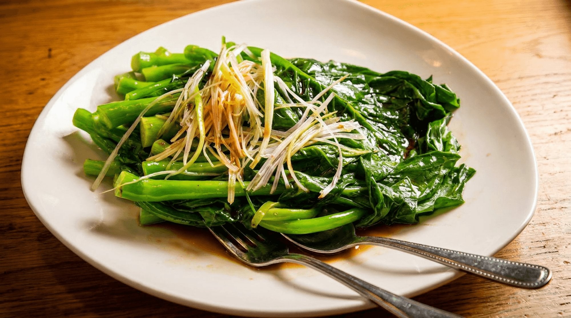 Ginger Soy Chinese Broccoli
