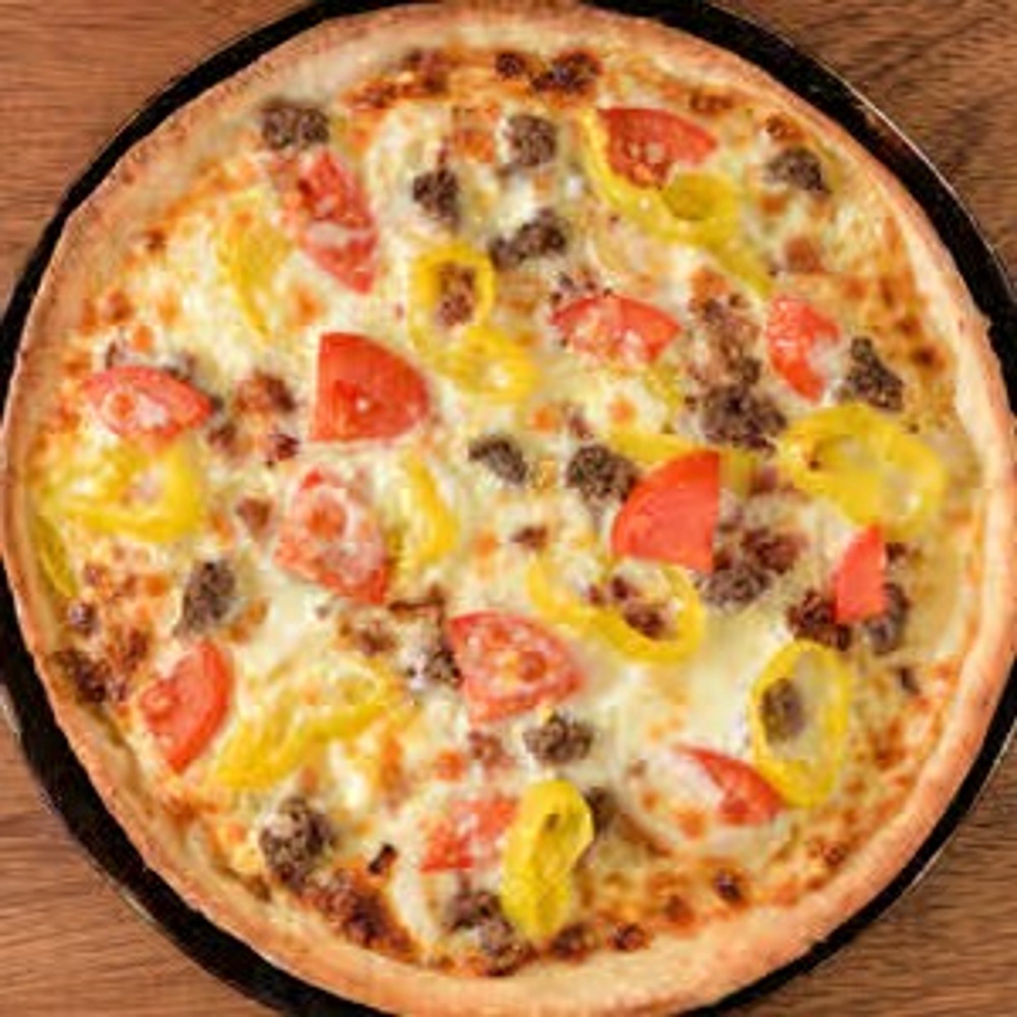 Cheeseburger Pizza