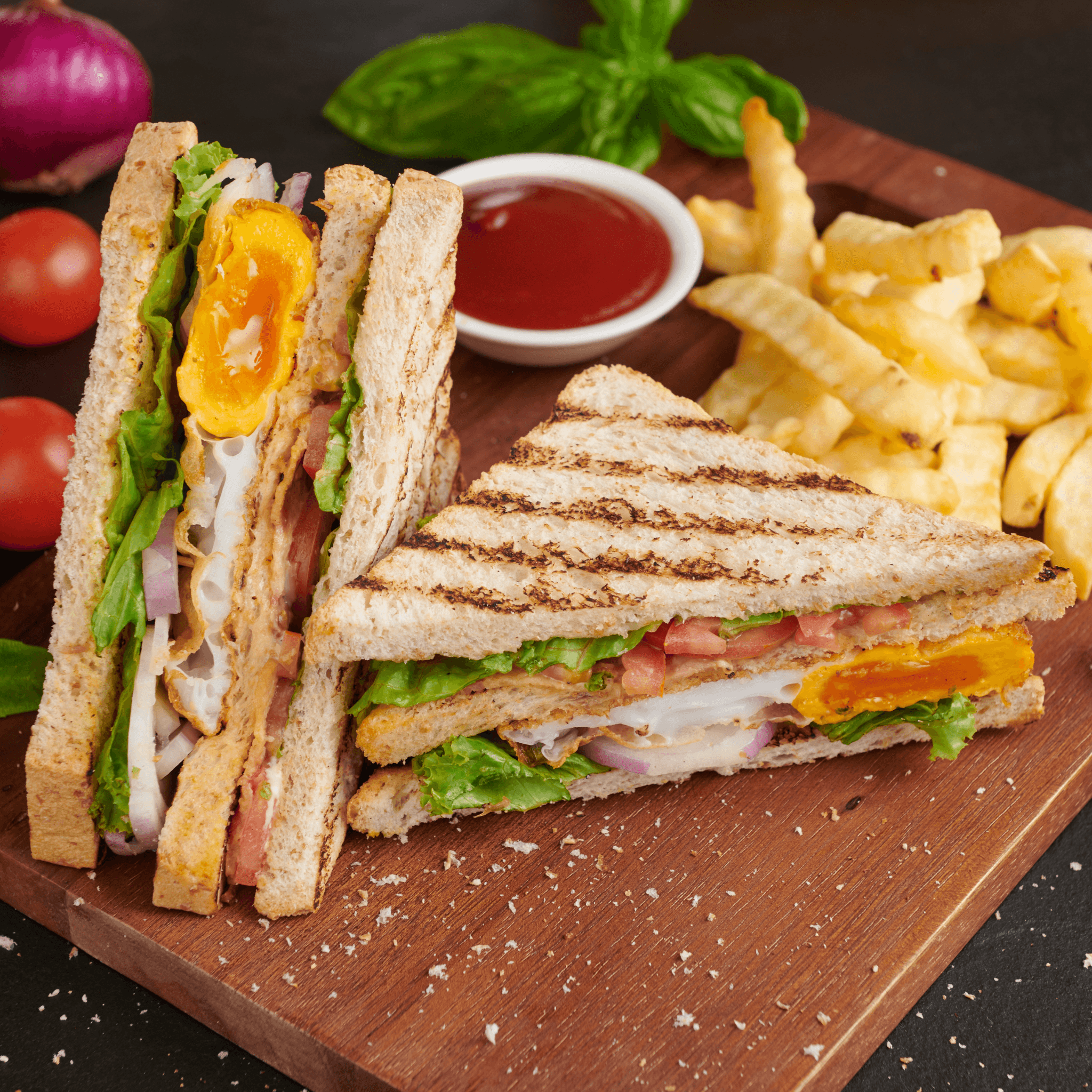 Bacon & Egg Sandwich