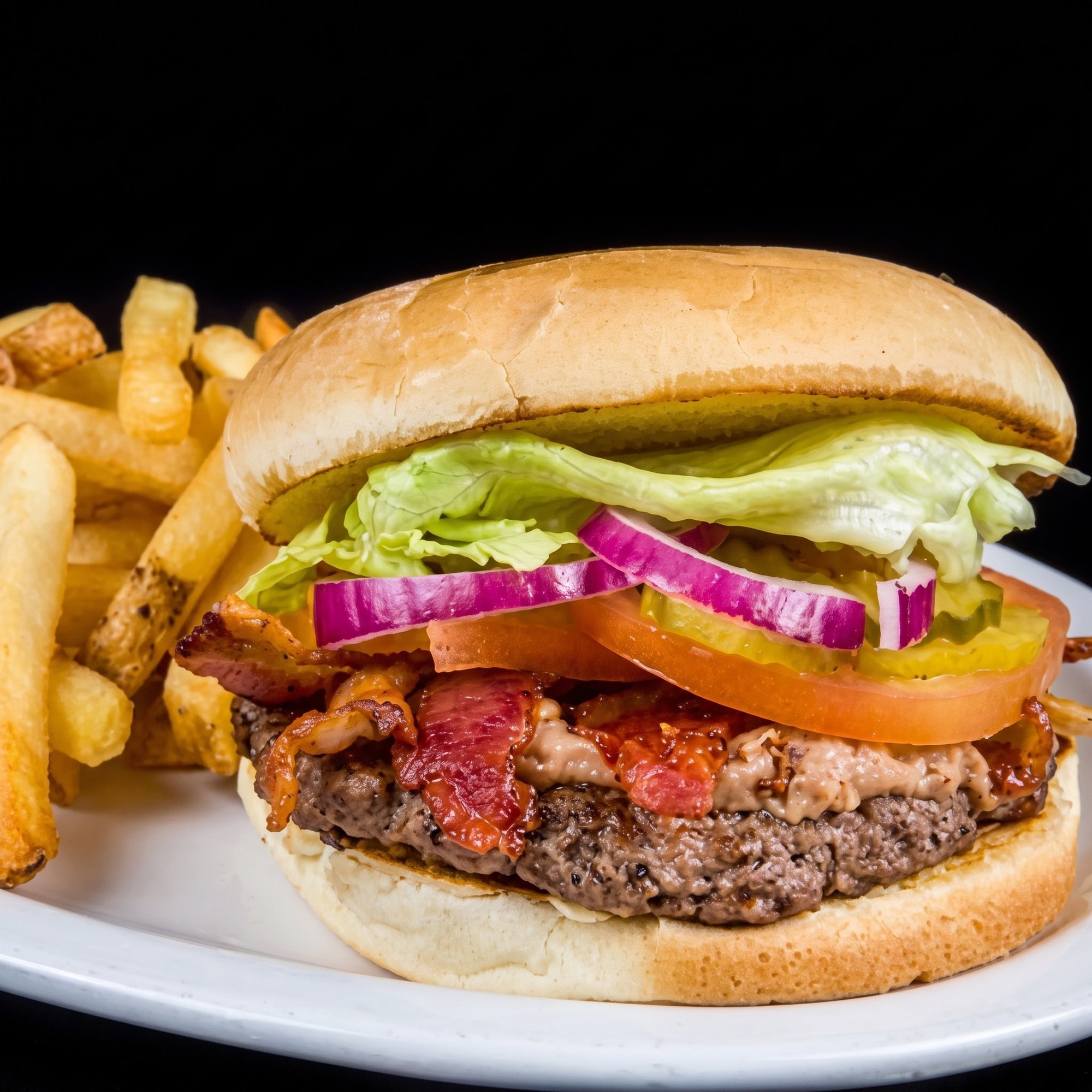 17 The Bean Bacon Barn Burger