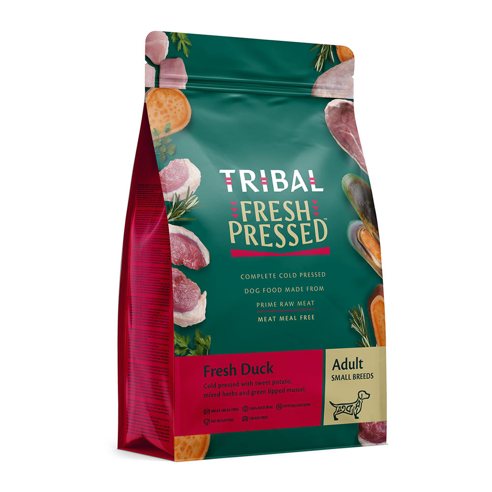 Tribal Fresh Pressed - Complete Cold Pressed Dog Food Small Breed Adult Duck