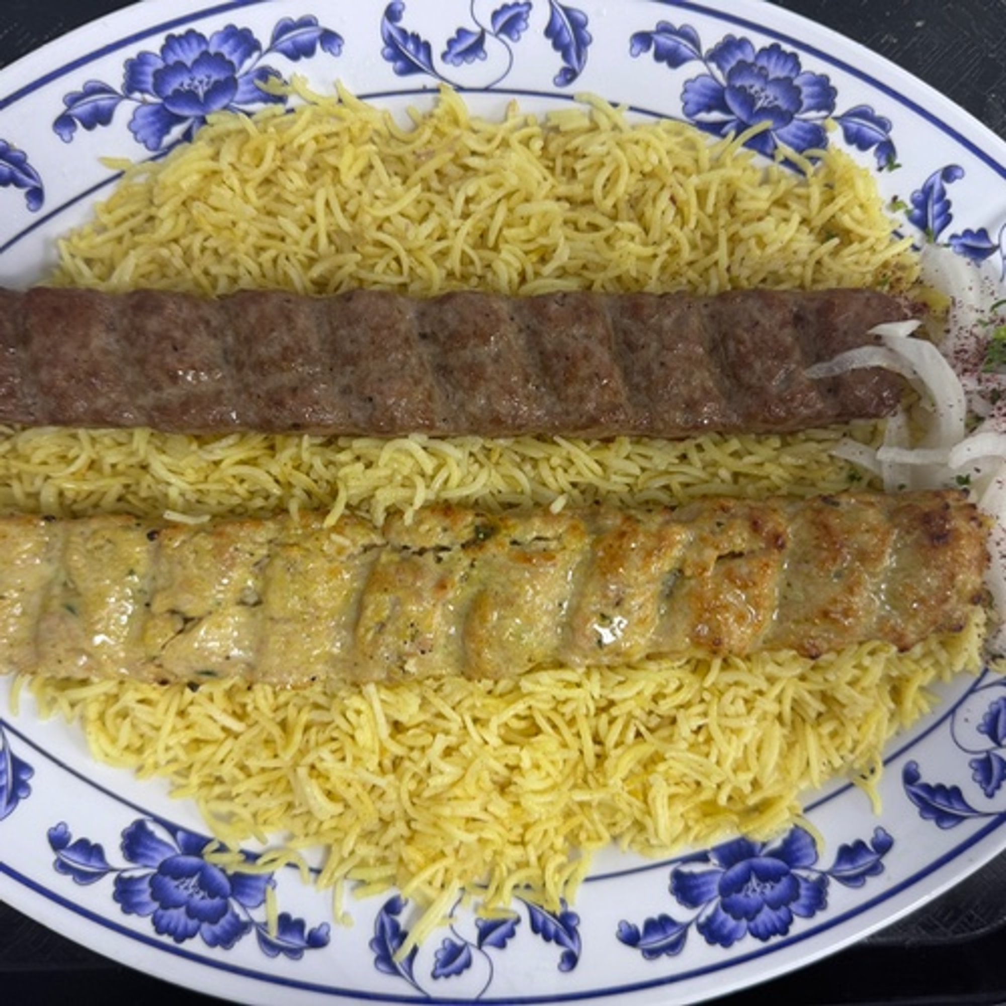 Kofta Kabab Combo Platter
