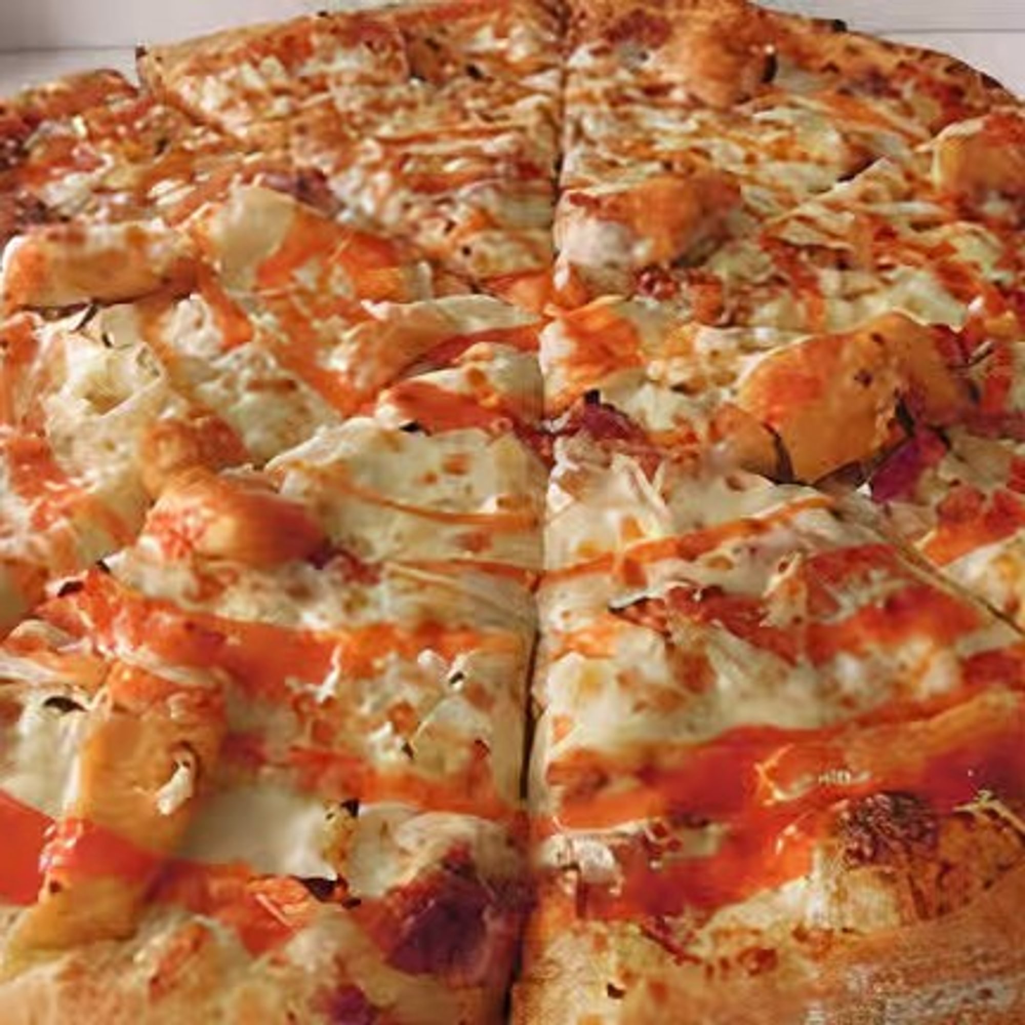 Buffalo Chicken Ranch Pizza