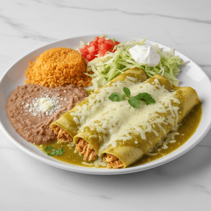 Enchiladas Verdes