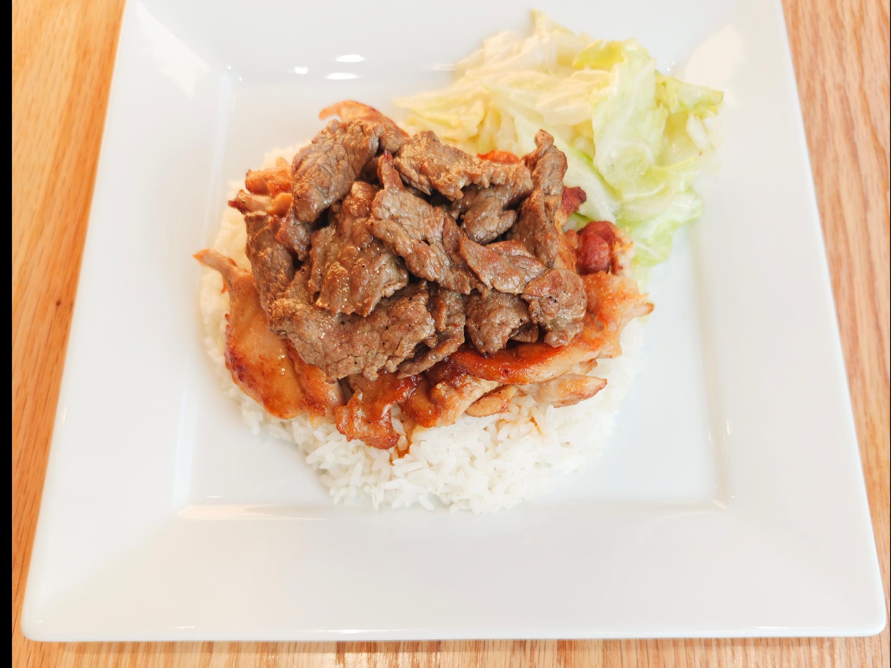 Chicken & Beef Teriyaki