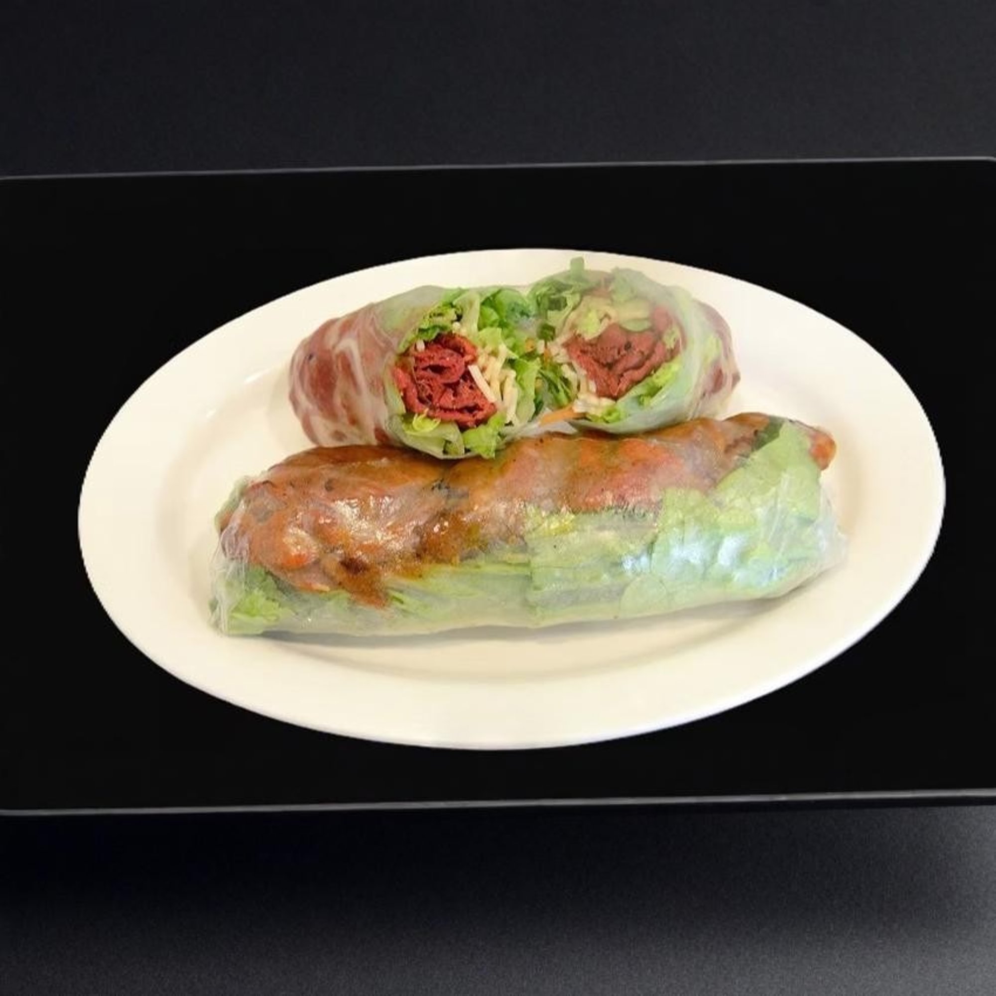 Charbroiled Meat Spring Rolls