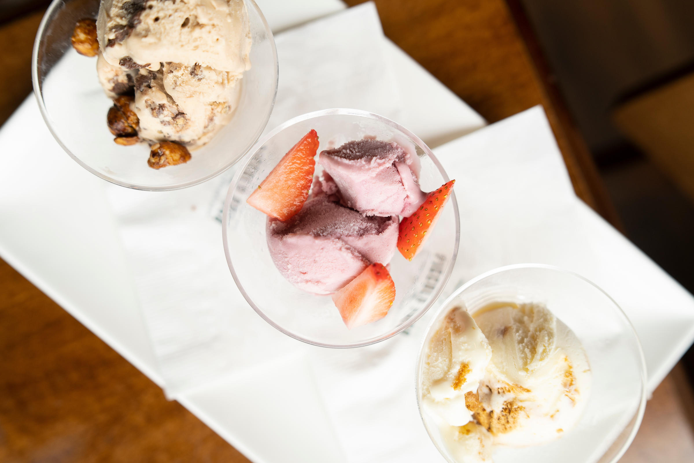 Black Dog Gelato Trio