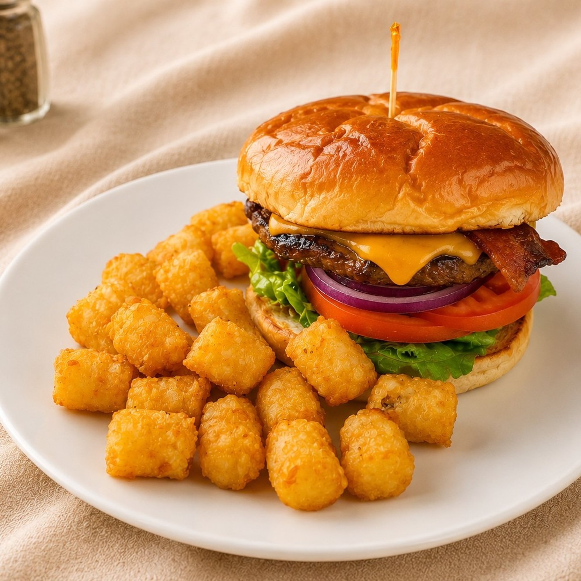 Benedict's Cheeseburger