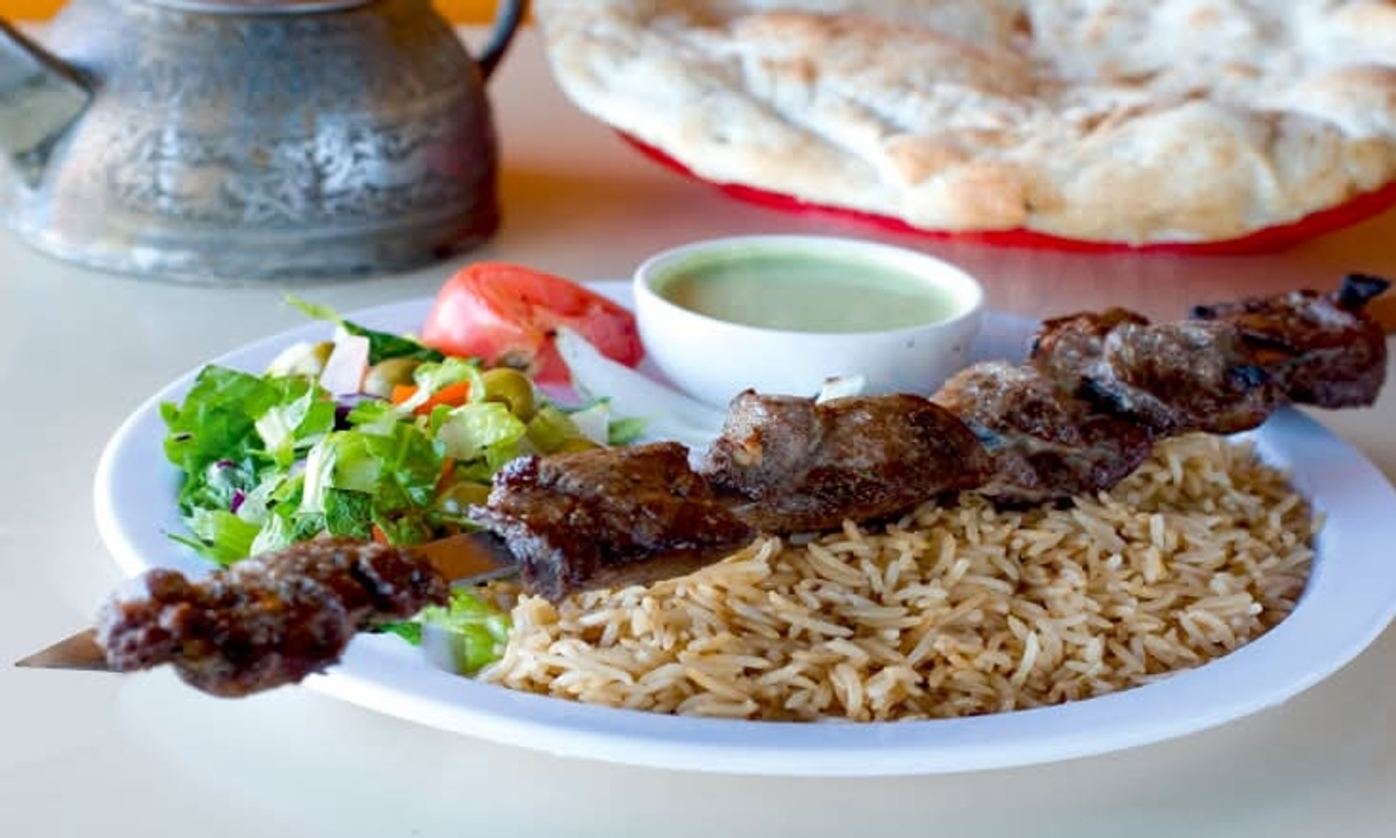 Lamb Kabob Side