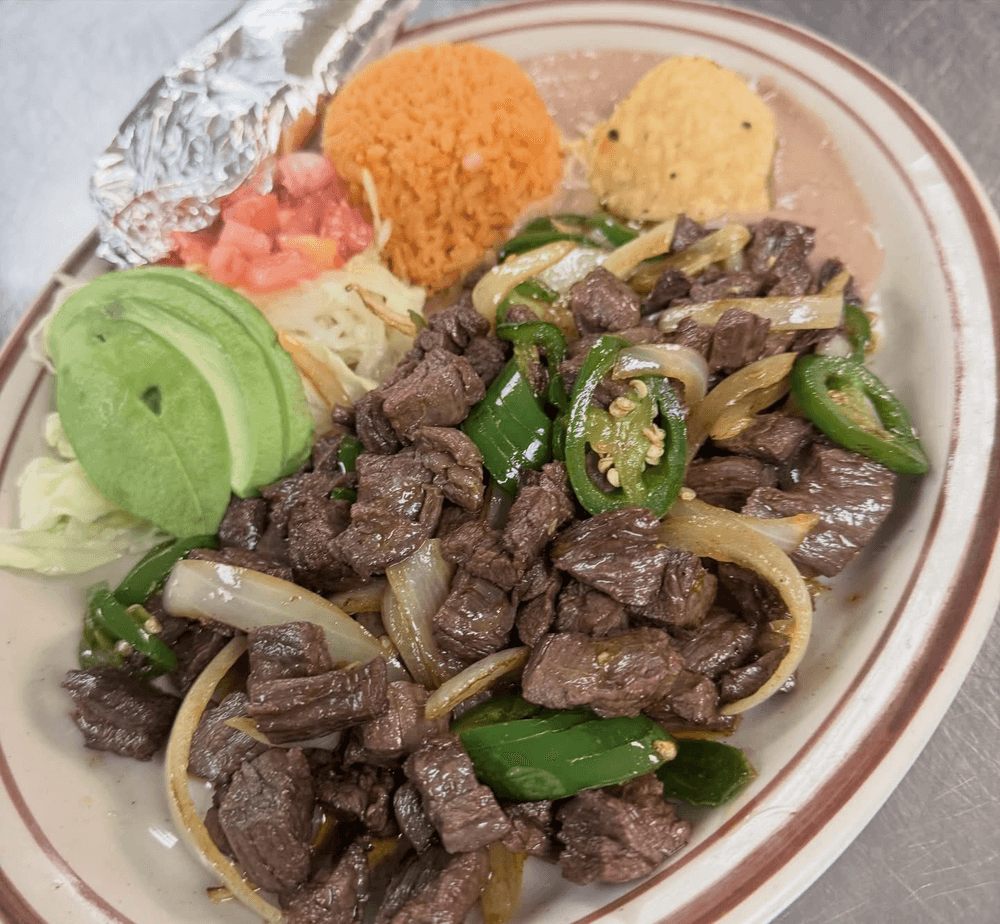 Steak a La Mexicana
