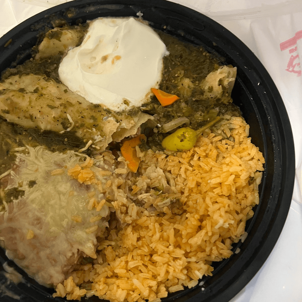 Enchiladas Verdes