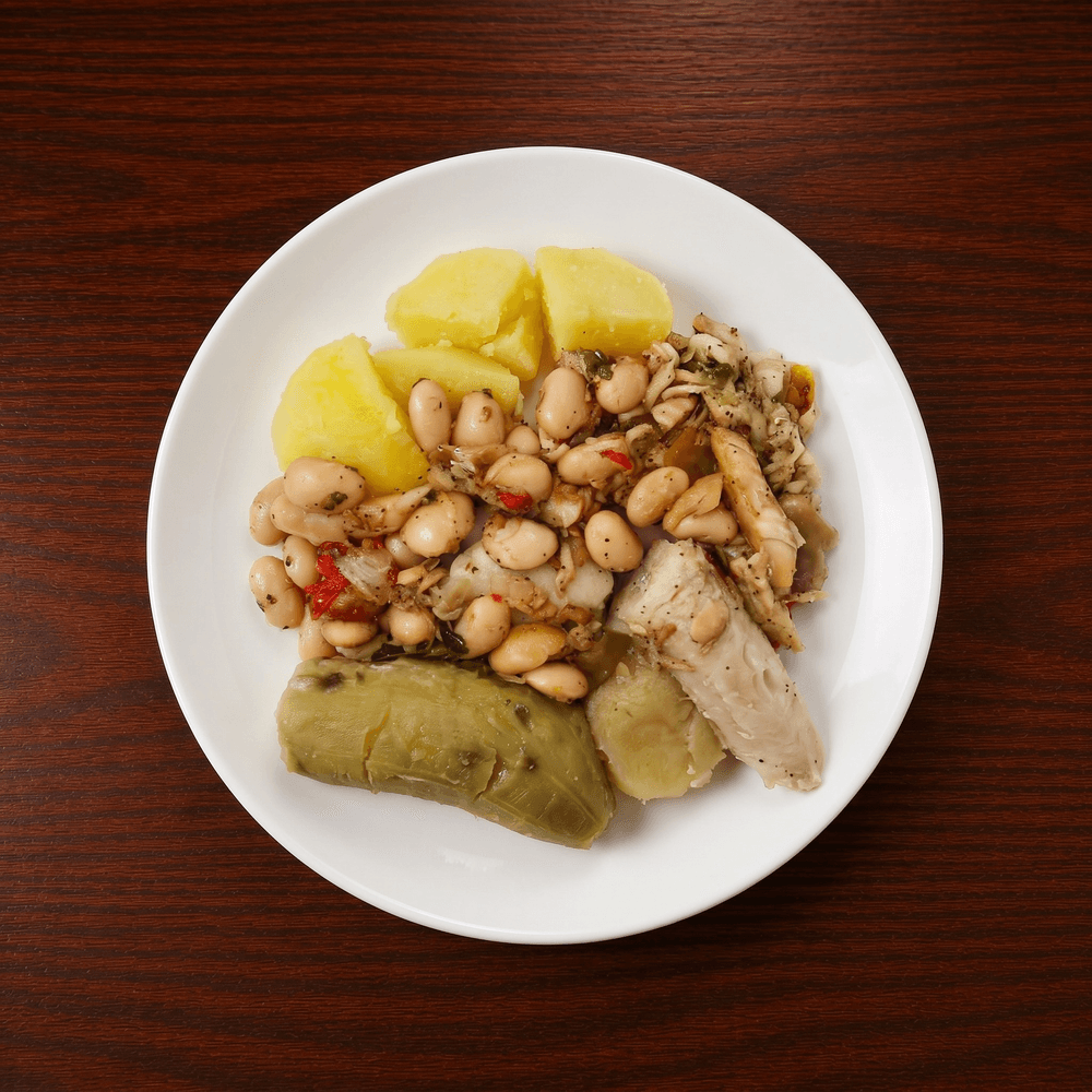 Butterbean & Saltfish