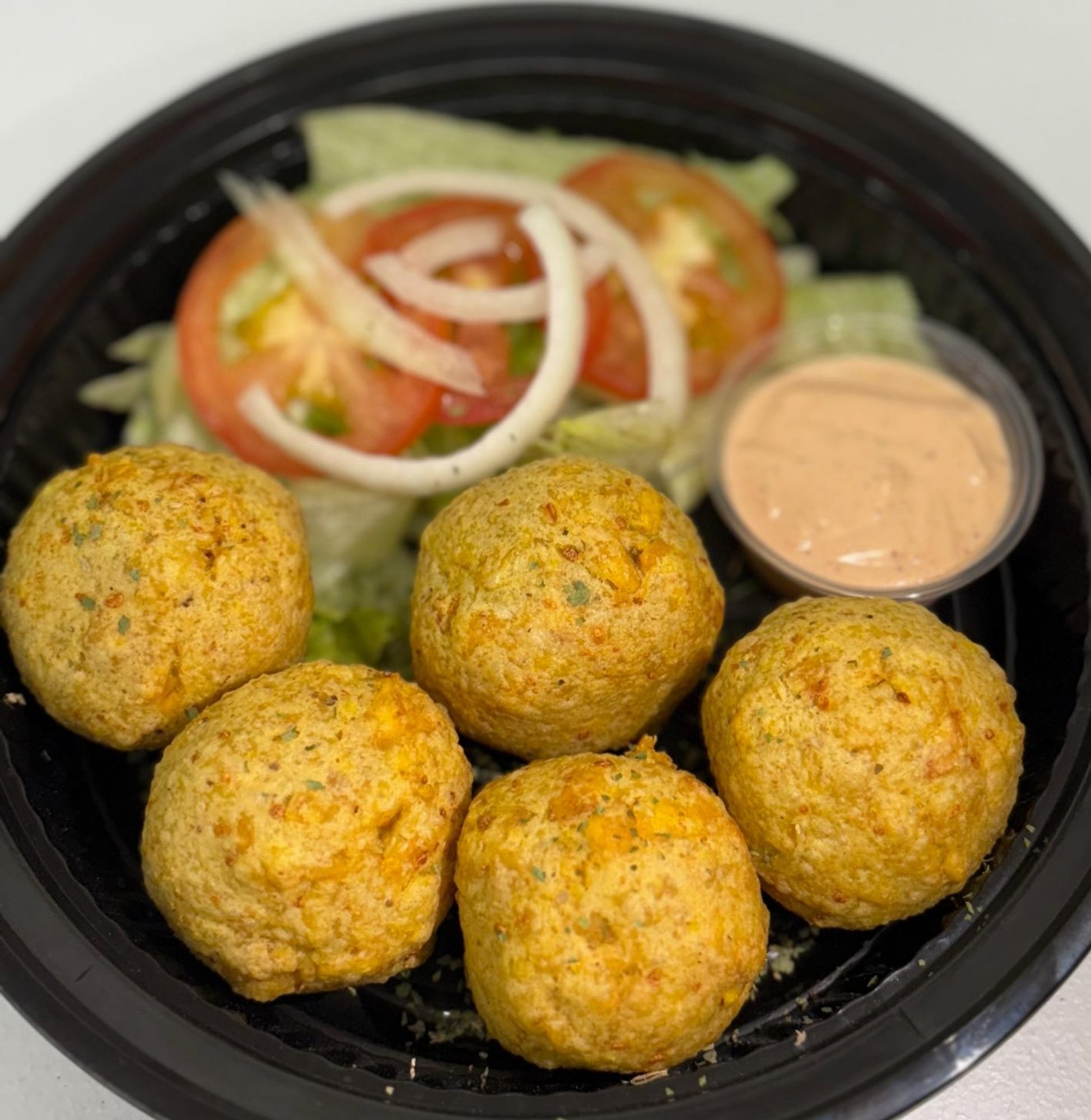 Cheese Stuffed Mofongo Balls