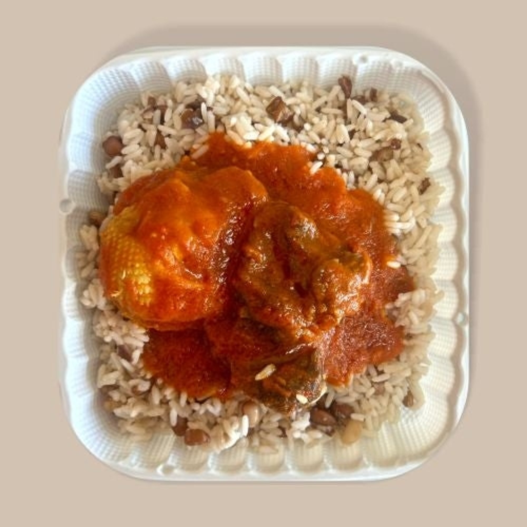 White Rice and Beans