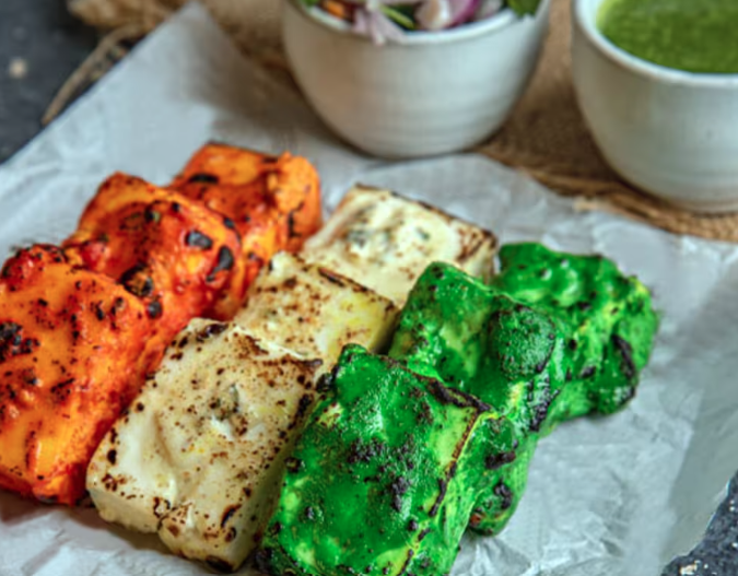 Tiranga Paneer Tikka