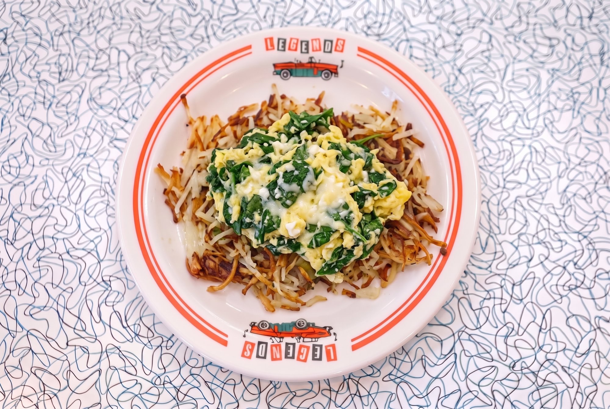 Spinach & Feta Skillet