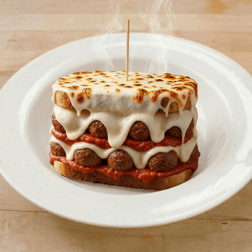 Meatball Parmigiana Sub