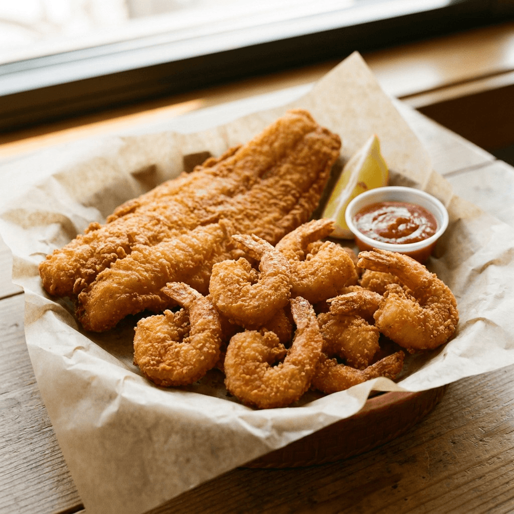 1pc Fish & Shrimp