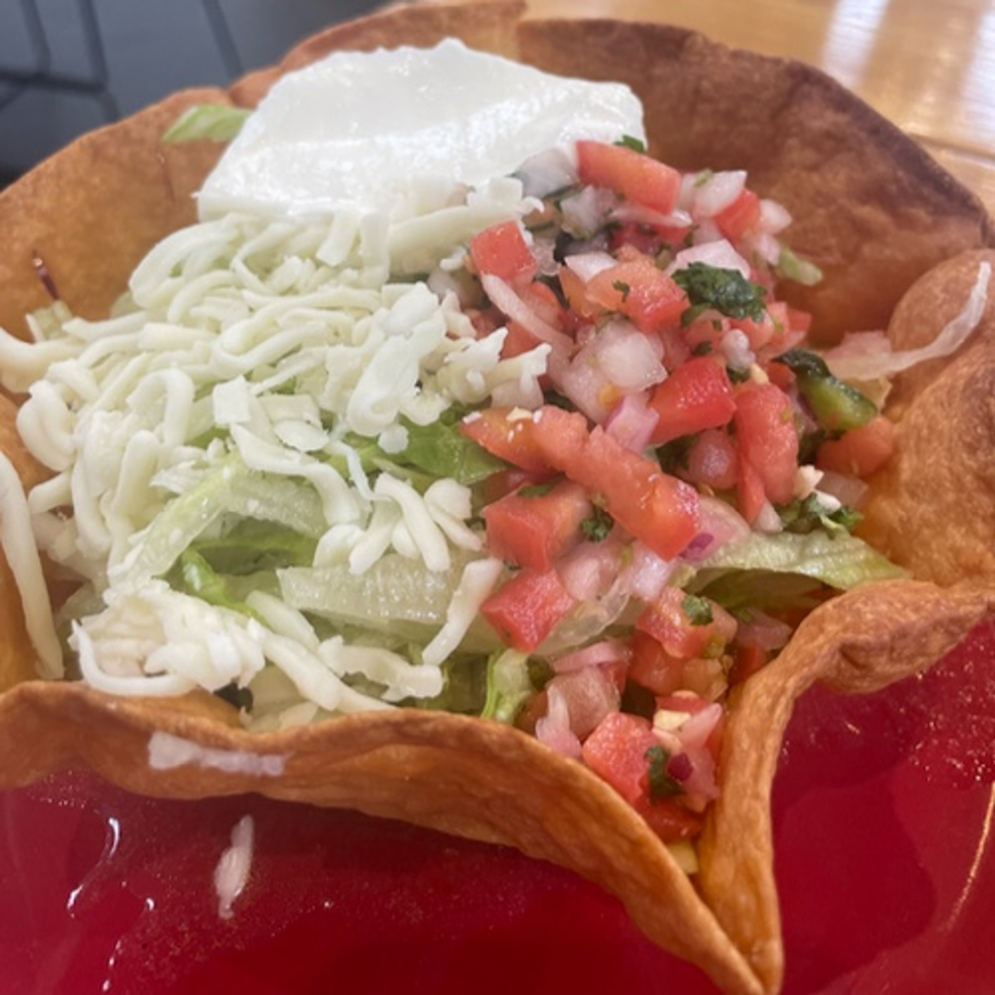 Taco Salad Shrimp