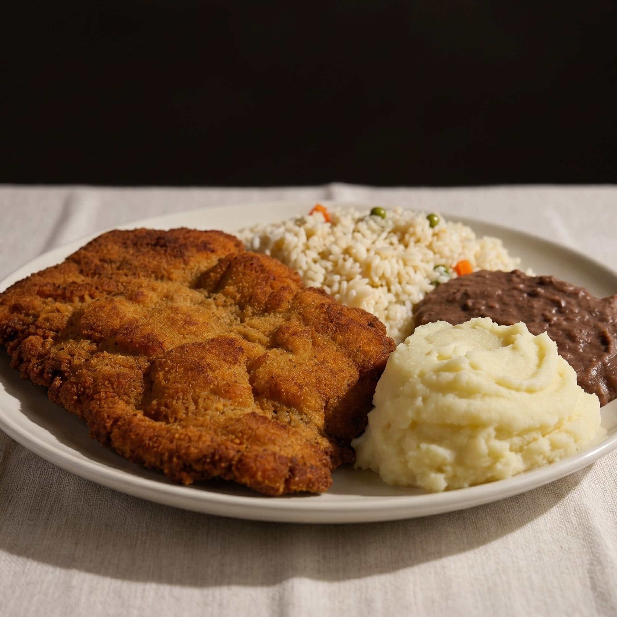 Milanesa de Res con Papas Fritas