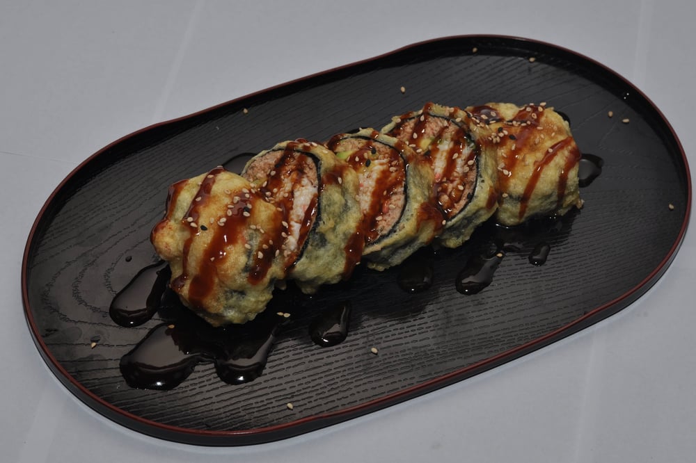 Spicy Tuna Temp Roll (5 pcs) (No Rice)