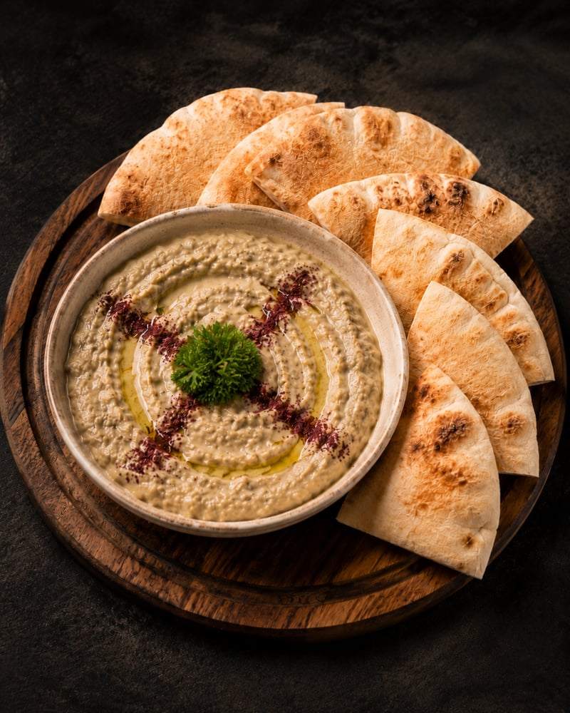 Eggplant Dip (Baba Ganoush)