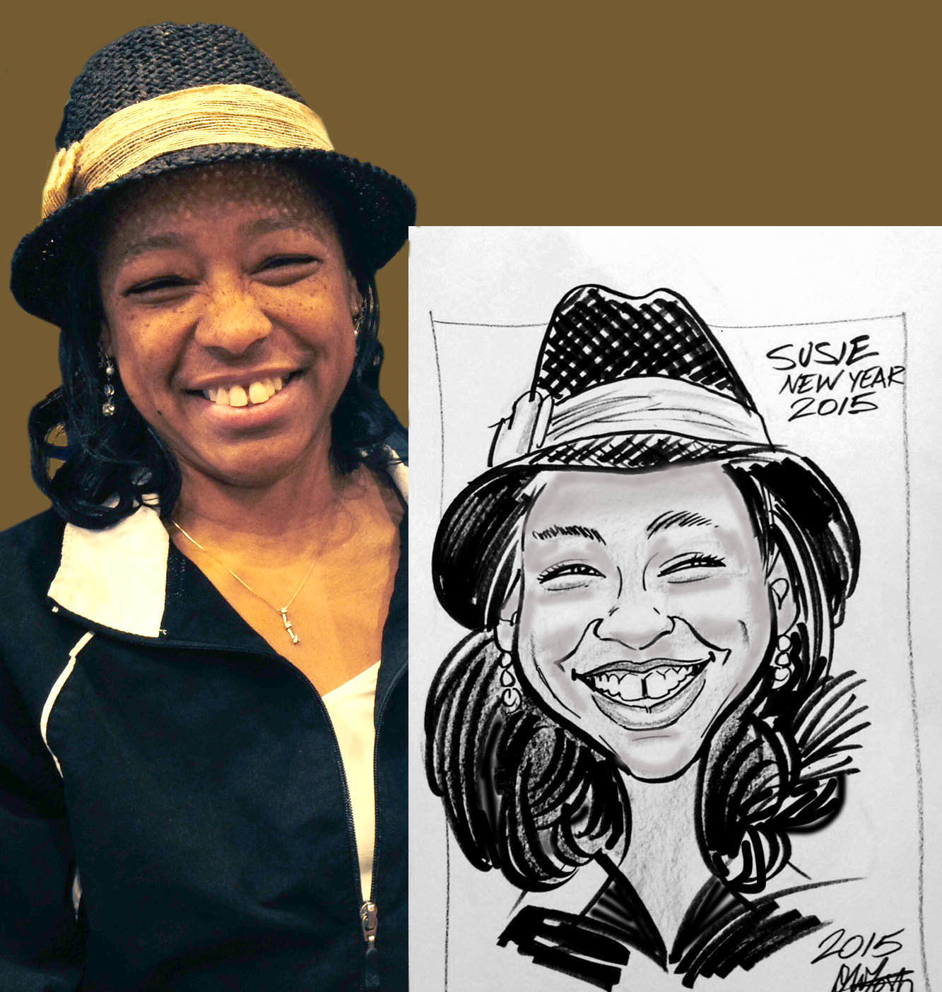 caricaturist David Foster Photo