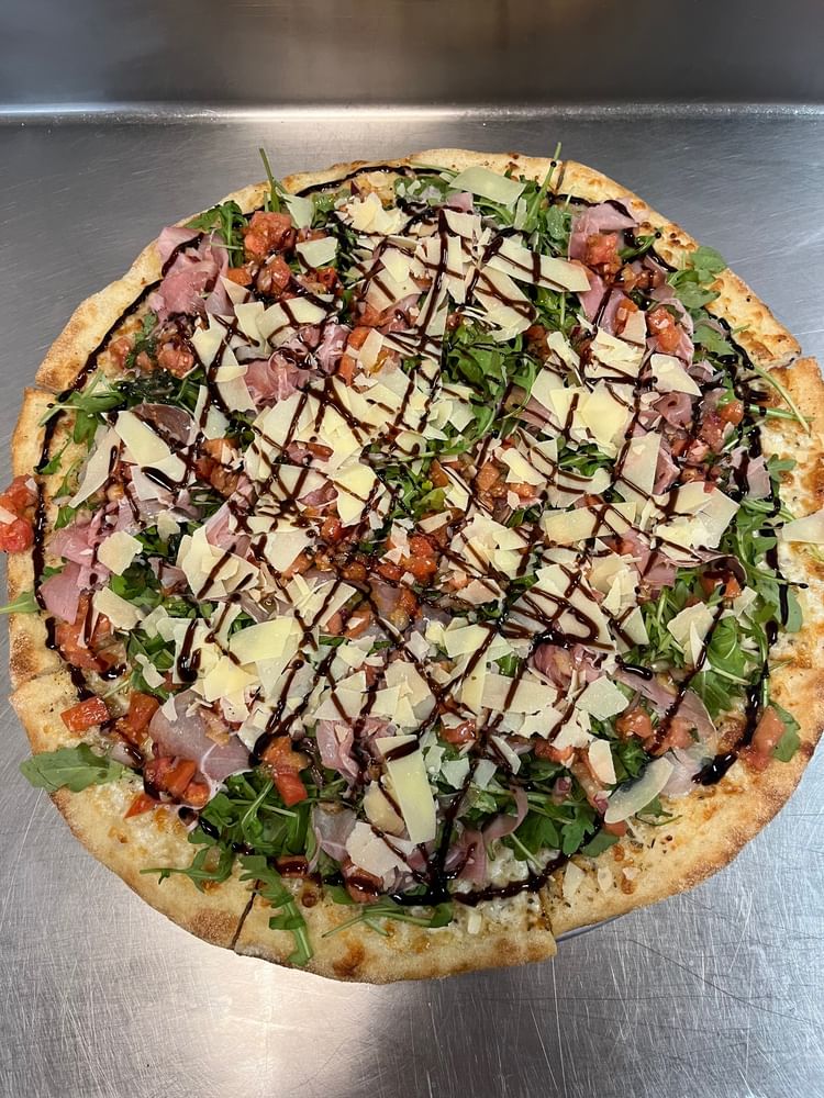 Arugula Salad Pizza