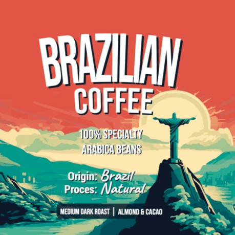 BRAZILIAN 100% Specialy Arabica Beans