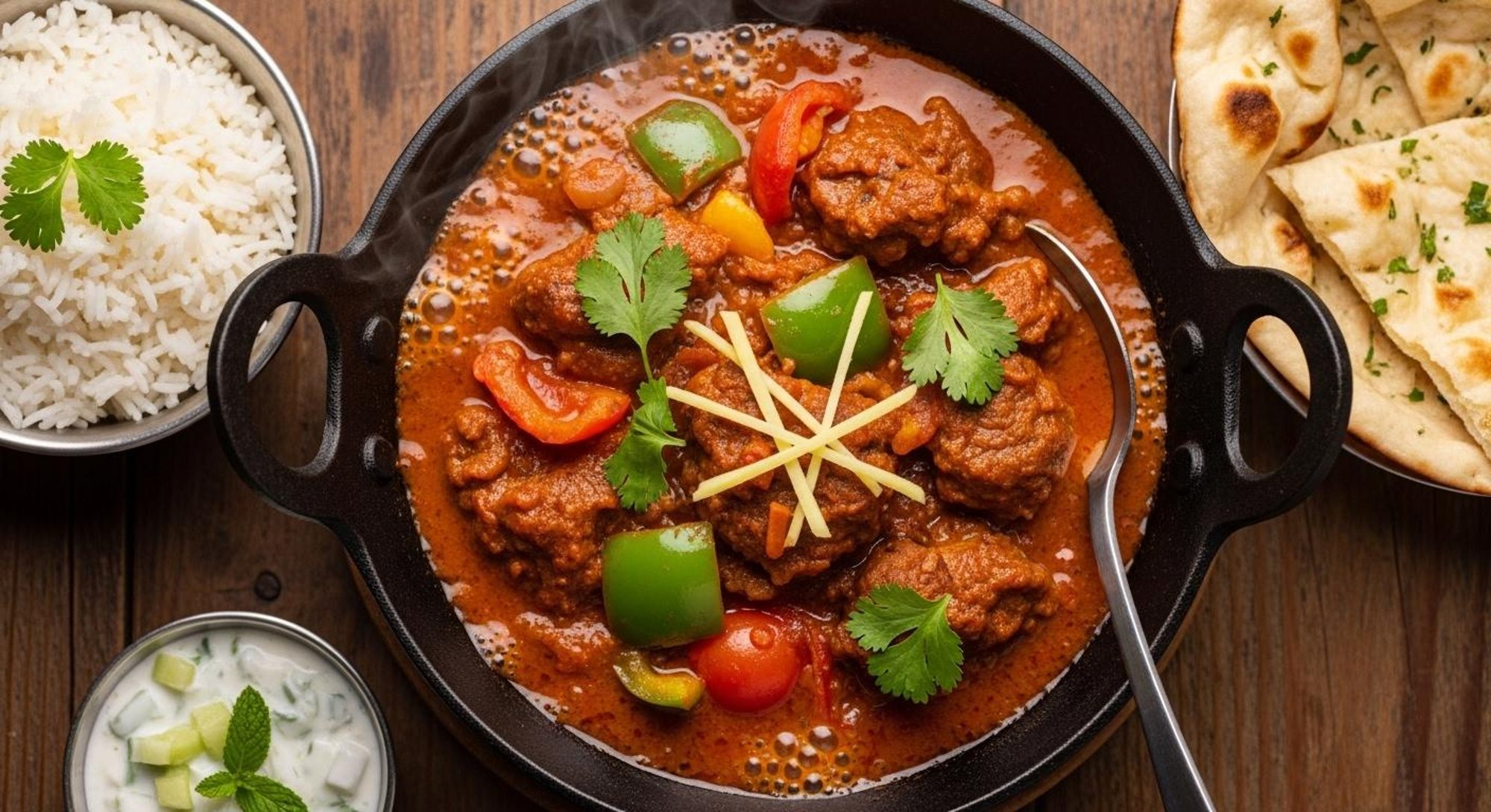 Kadai Lamb