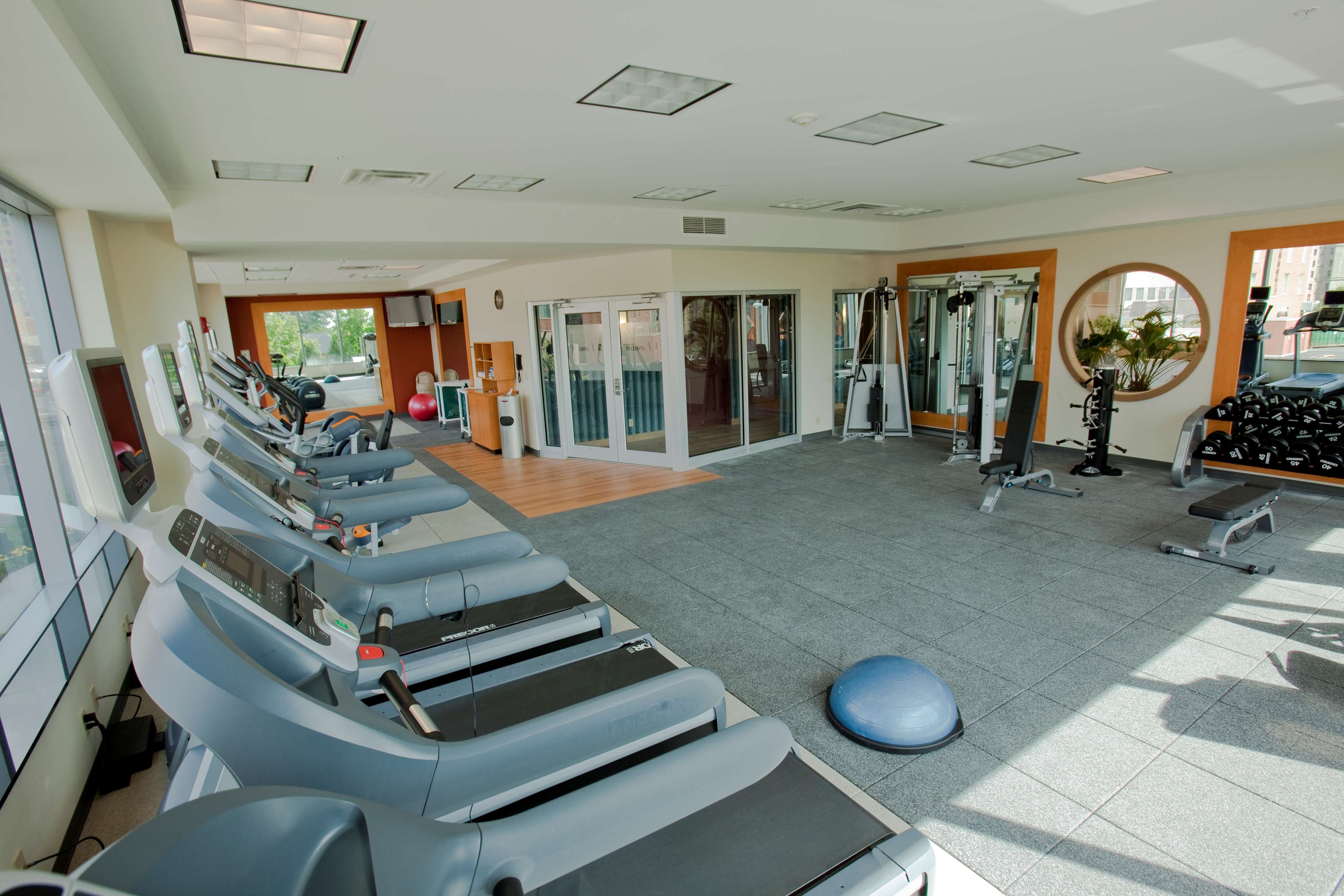 Health club  fitness center  gym