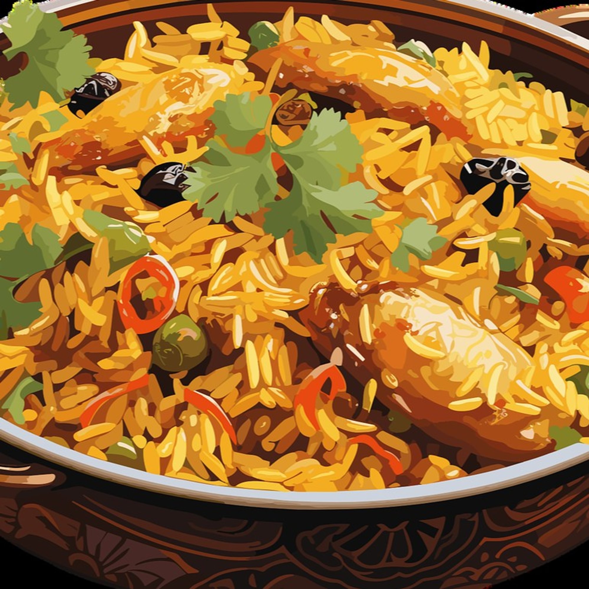 Chicken biryani