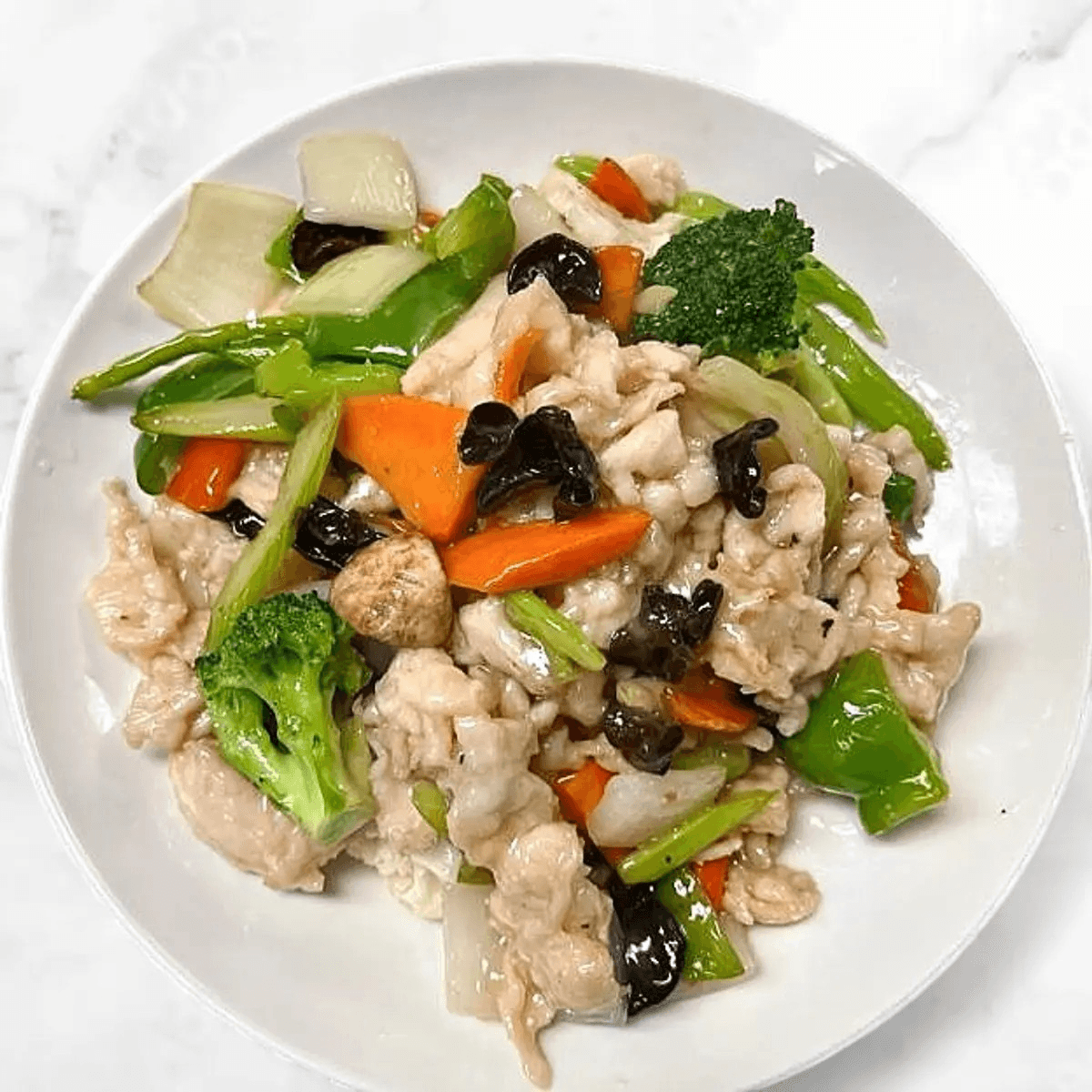 Chicken with Mixed Vegetables 杂菜鸡