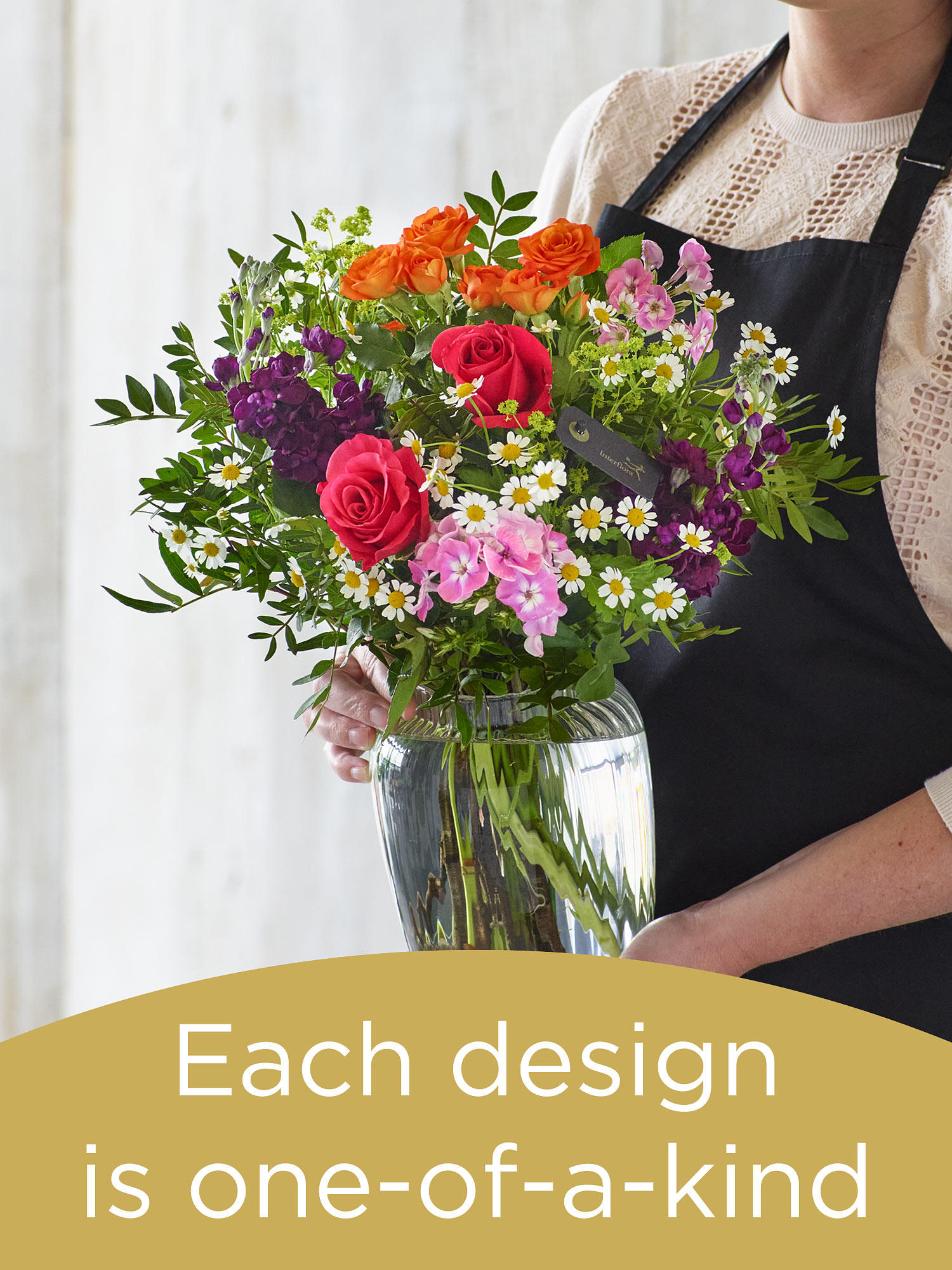 Summer vase made with the finest flowers