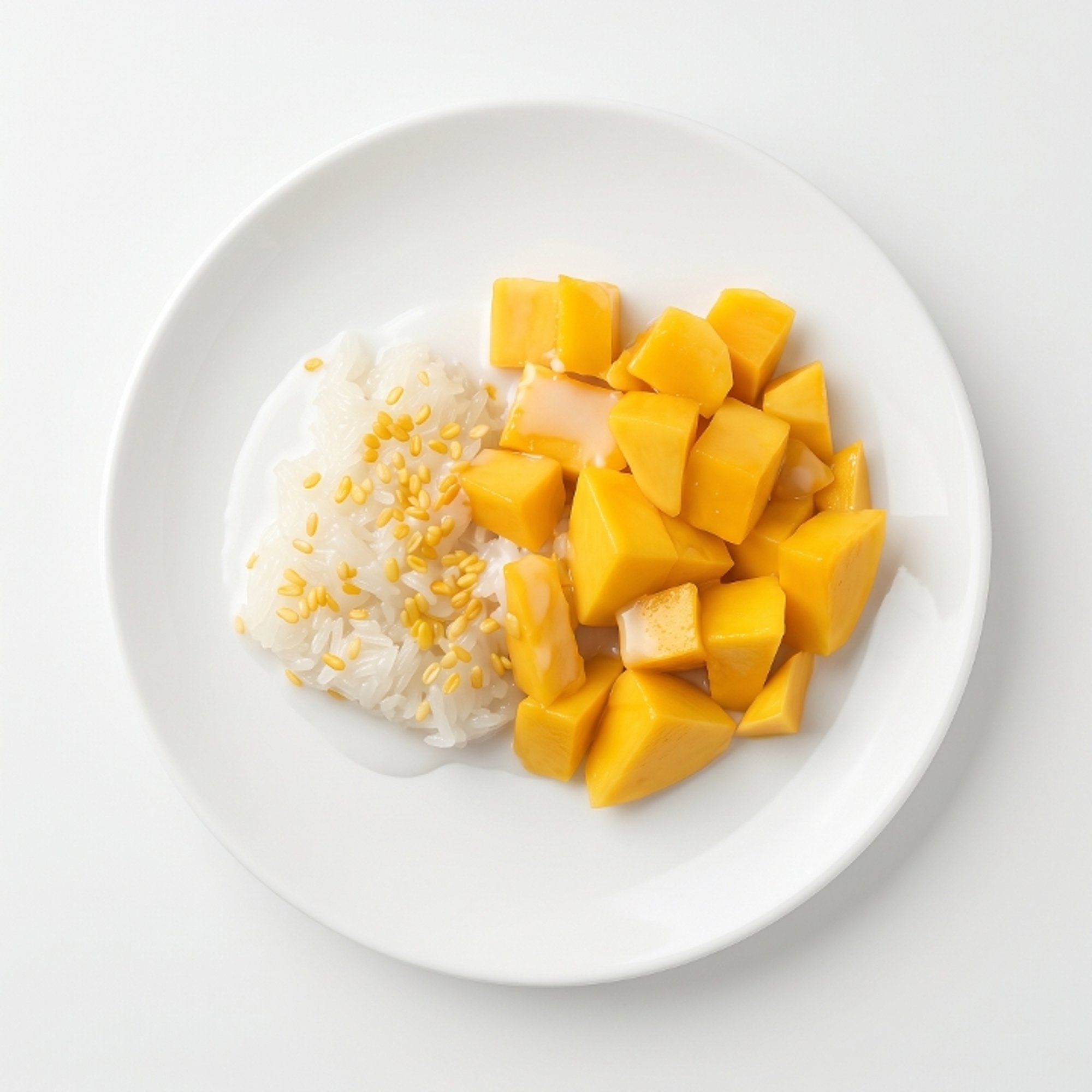 Sweet Sticky Rice w/Fresh Mango