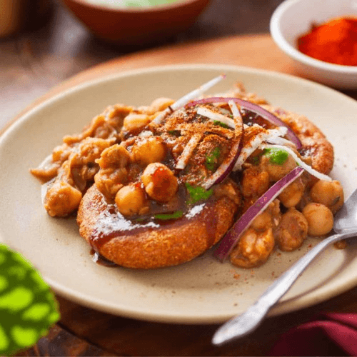 Aloo Tikki Chaat