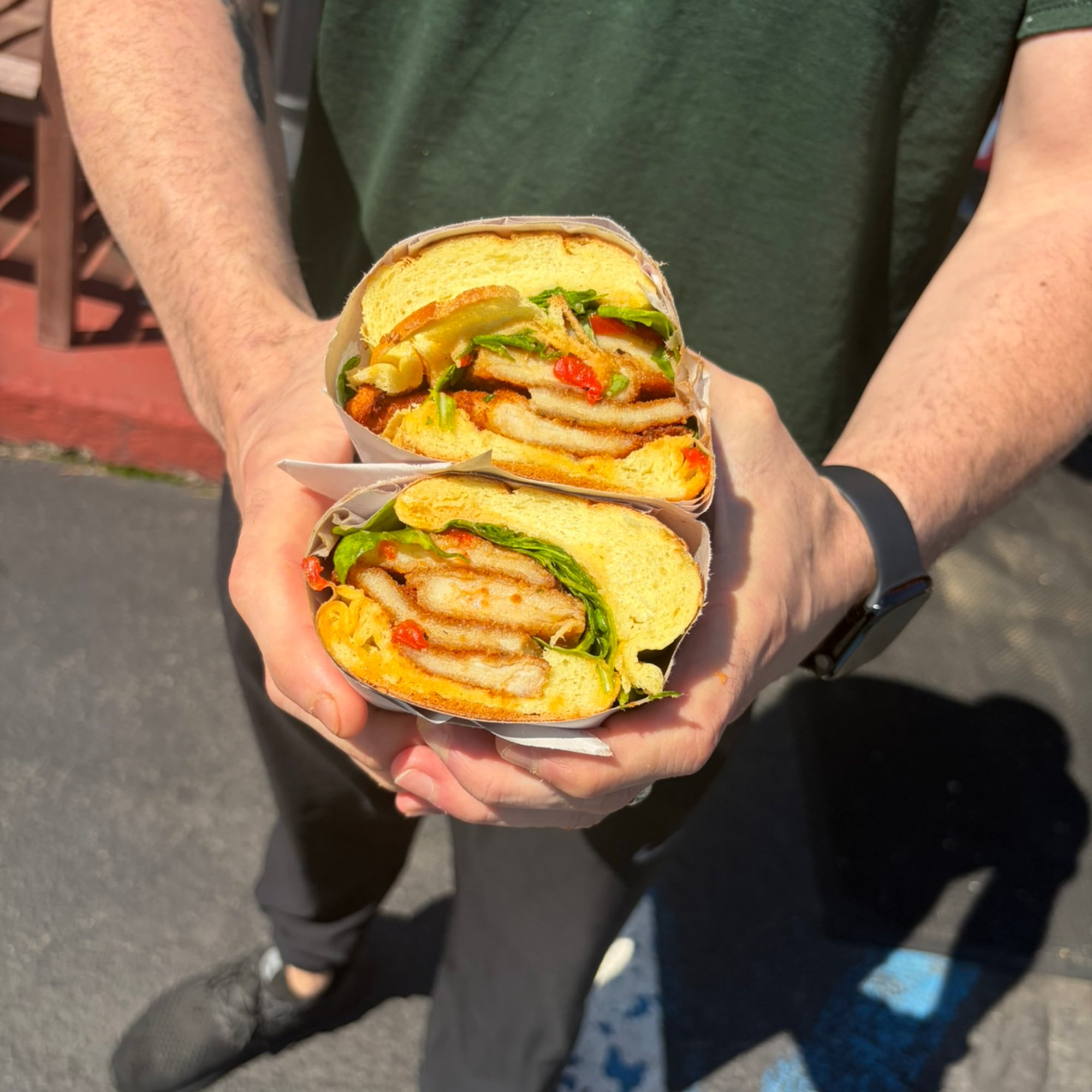 Chix Milanese Sandwich