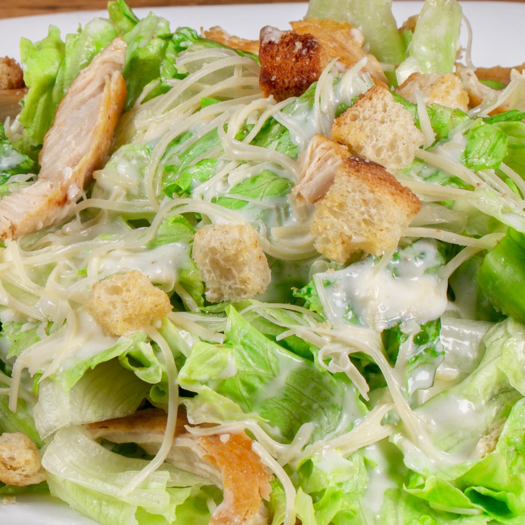 Crispy Chicken Caesar Salad