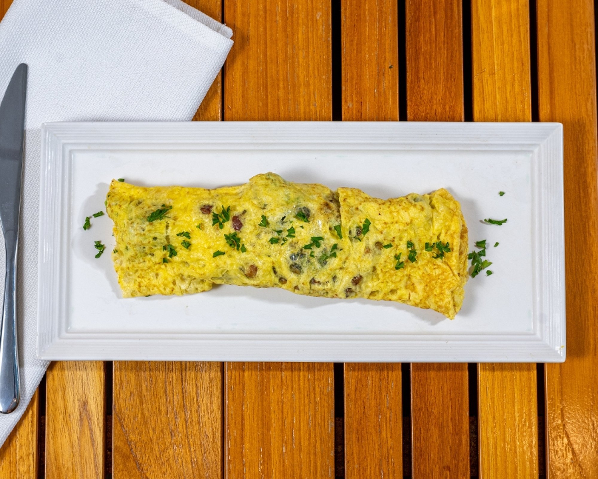 Bacon & Broccoli Egg Burrito Low-Carb