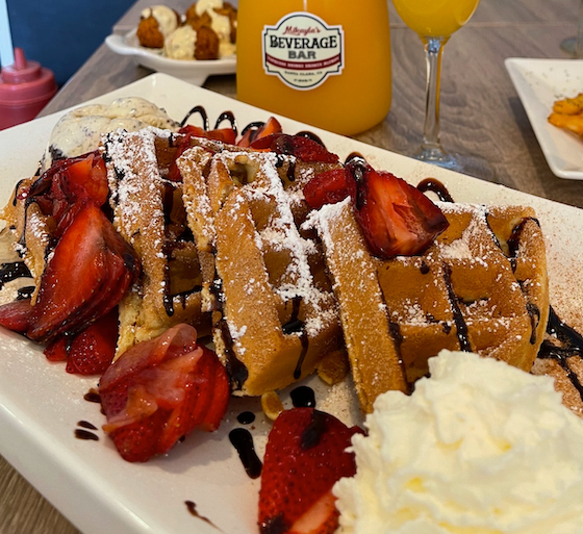 Churro Waffle