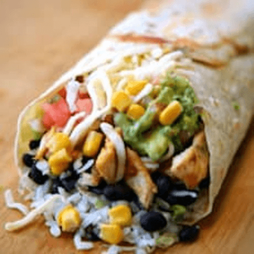Grilled Chicken Burrito