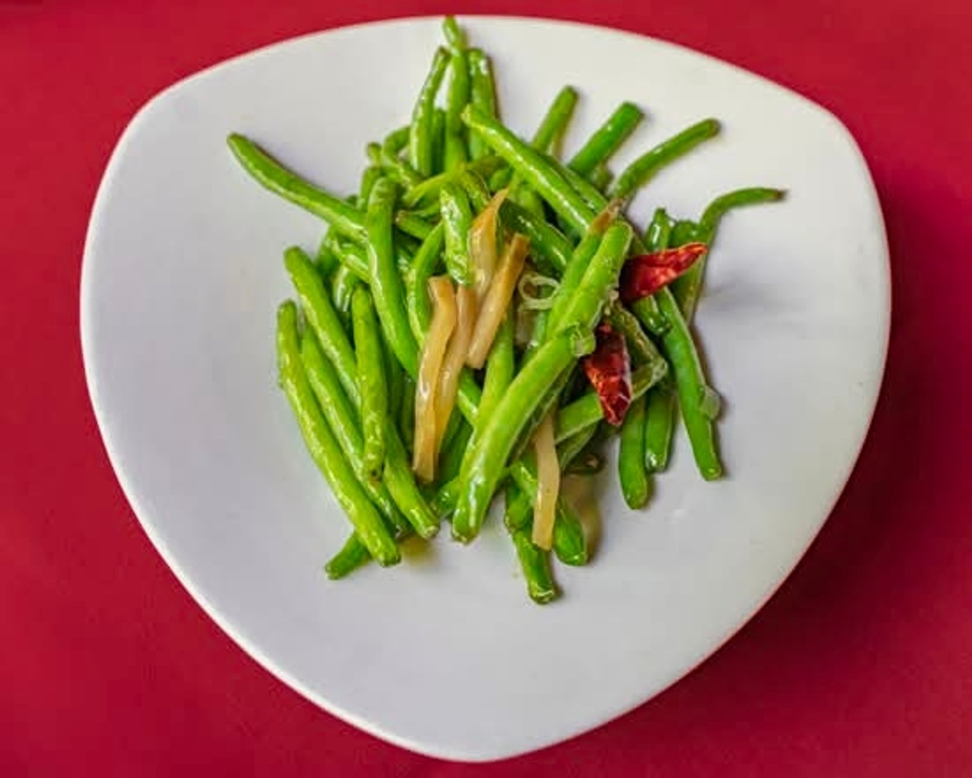 Tangy Spicy Green Bean