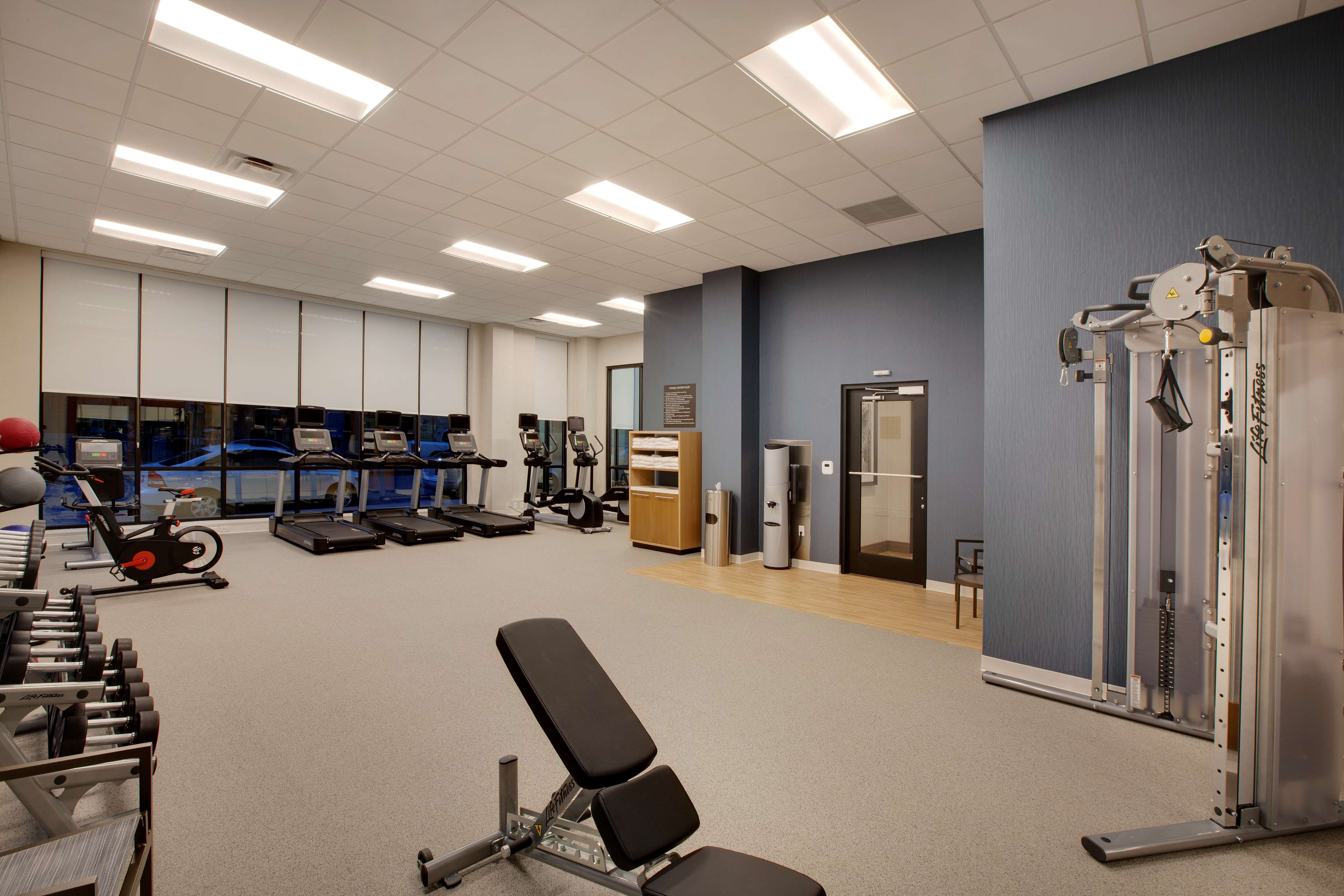 Health club  fitness center  gym