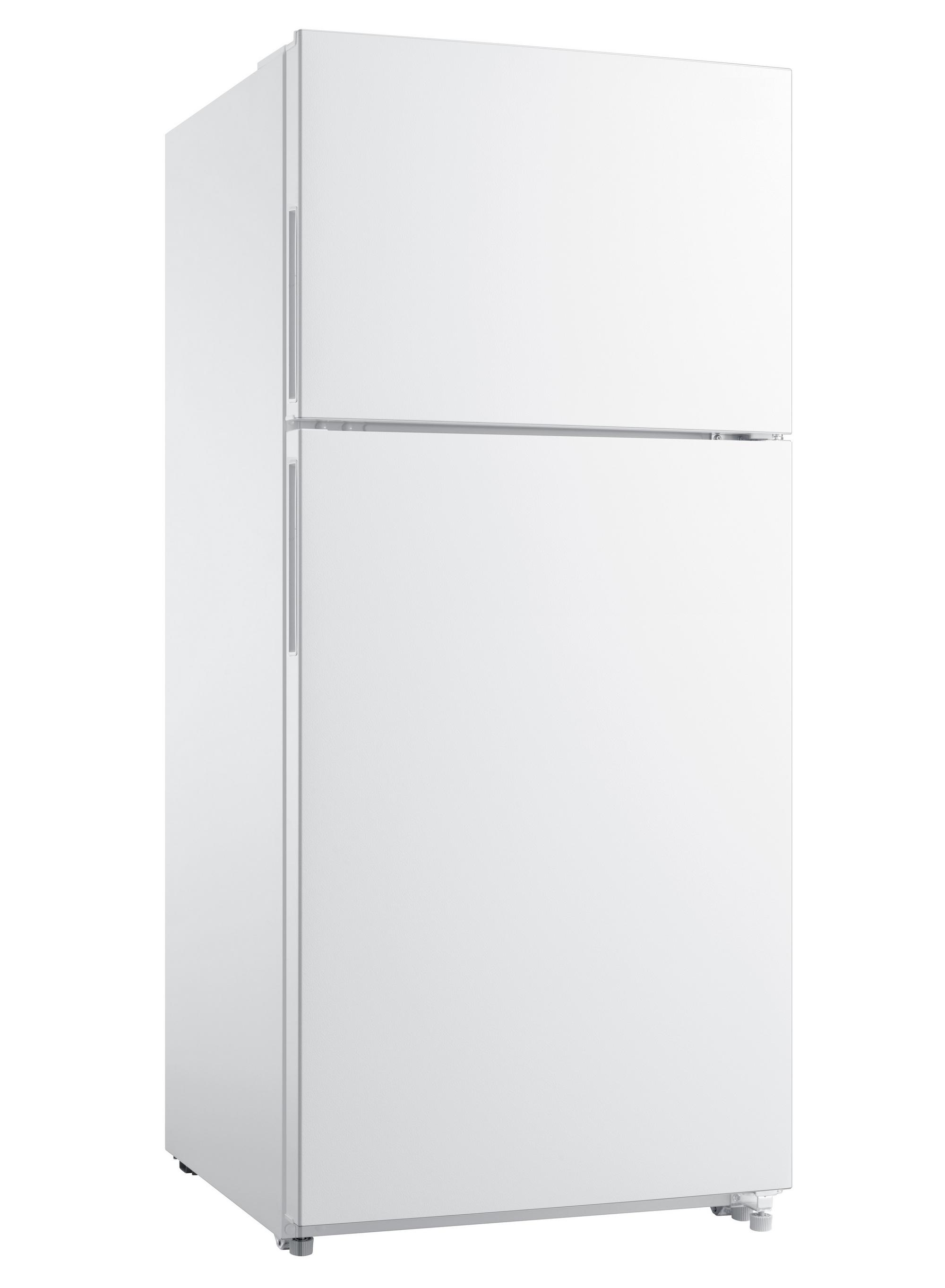 18 cu. ft. Energy Star Top Mount Refrigerator - White 