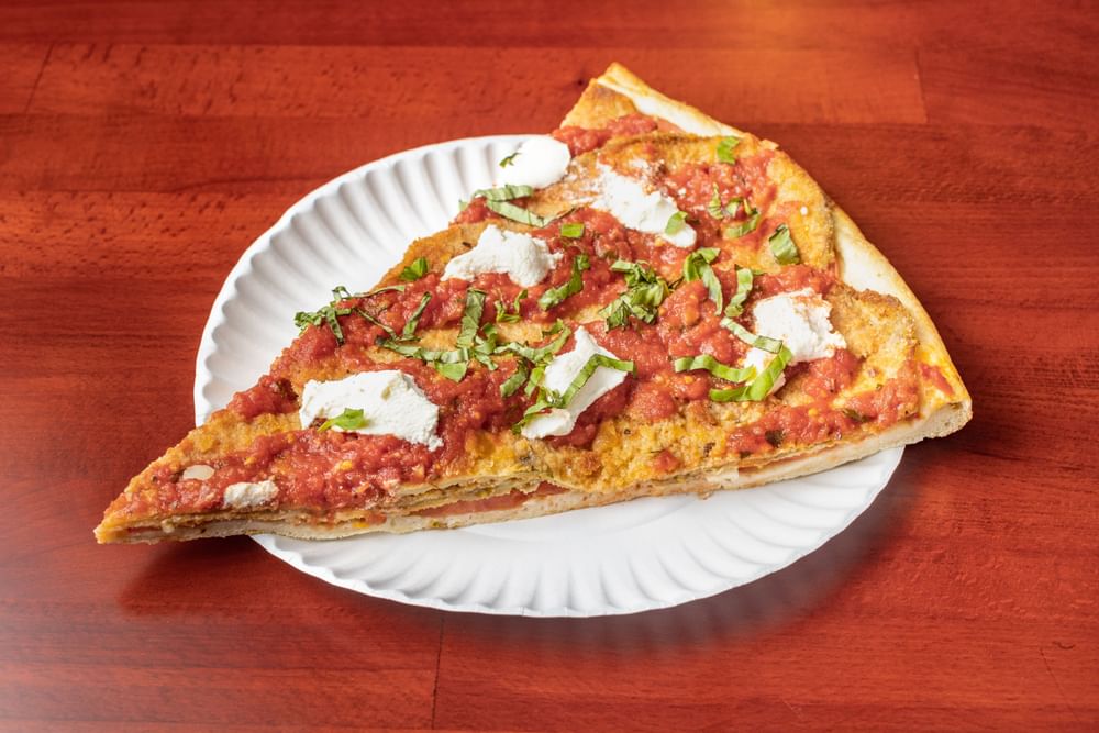 Eggplant Pizza Slice